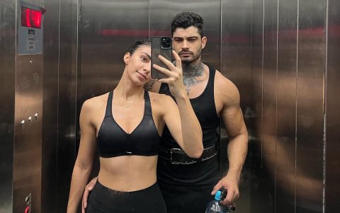 Virginia Limongi y Cezar Augusto son padres de una niña. La ex reina de belleza sostiene que su pareja no le ha dado motivos para desconfiar.