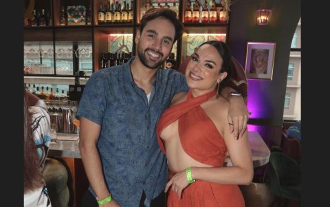 Felipe Colino y Doménica Menessini.