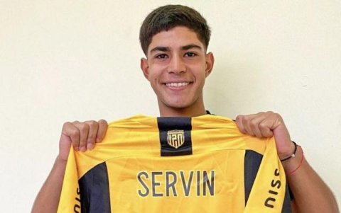 Thiago Servín, paraguayo de 20 años que jugará en Orense