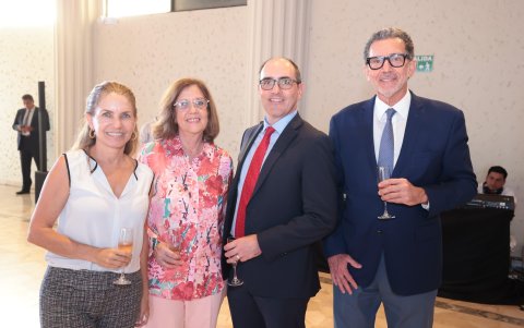 Johanna Bohman, Ana María de Ching, Erik Martini y Bolívar Maldonado.