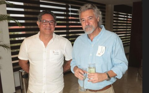 Washington Cárdenas y José Luis Davó.