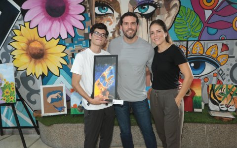 Carlos Xavier Bernitt, Carlos Andrés Bernitt y Titi Avegno.