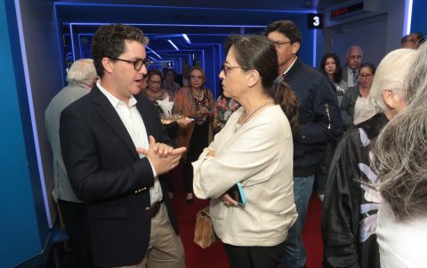 Gad Czarnisnki y Gladys Salazar.