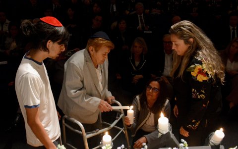 Noam Rozencwaig, Sida  Baier y Sol Paz.