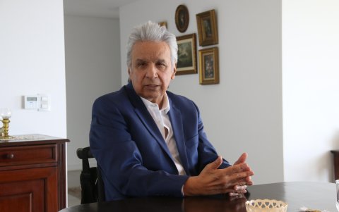El expresidente Lenín Moreno gobernó Ecuador entre el 20217 y el 2021.