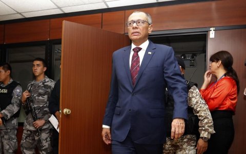 Jorge Glas permanecía en la Embajada de México desde diciembre de 2023.