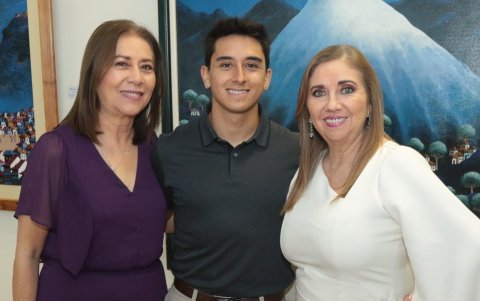 Patricia Calero, Juan Martín de la Torre y Elisa de Man Ging.