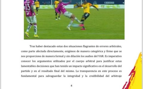 Barcelona parte 4 de la carta a la comisión de Arbitraje