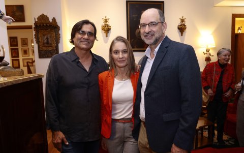 Fernando Polanco, Lucía Arteta y Bernardo Pérez.