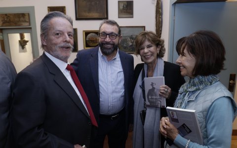 Rafael Arroyo, Henry Horvath, Paquita Cisneros y Ruth Baquero.