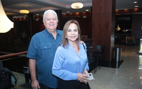 Jorge Neira y Silvia León.