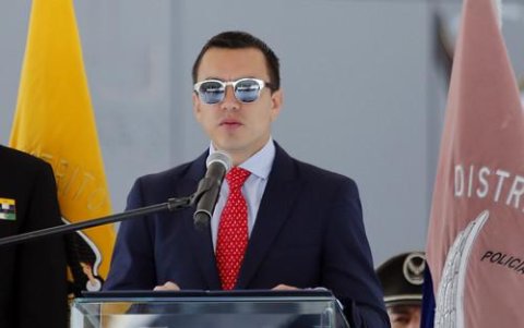 Presidente del Ecuador Daniel Noboa.
