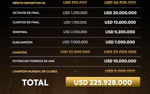 Premios de la Copa Libertadores 2024