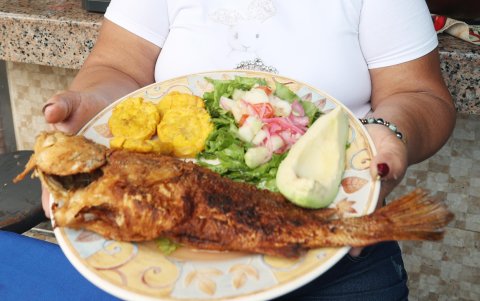 Mercado. En la Séptima y Cuenca queda el local que empezó a ofrecer el platillo típico en la década de los 60.