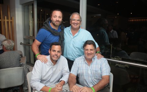 José José Baquerizo, Juan Carlos García, Juan Pablo Drouet, y Christian Suárez.