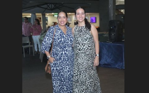 Margarita Buendía y Camila Valdiviezo.