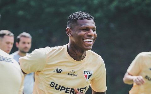 Robert Arboleda es parte del equipo principal de Sao Paulo