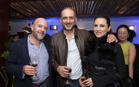 Esteban Granizo, Alejandro Martínez y Gabriela Galárraga.