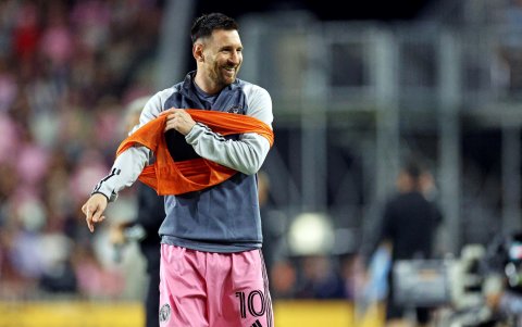 El argentino Lionel Messi, capitán del Inter Miami.