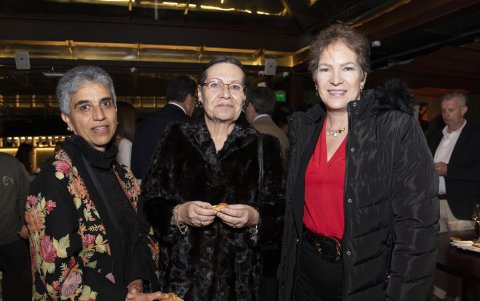 Consuelo Naranjo, Marcia Vaca y Jacqueline Gerritsen.