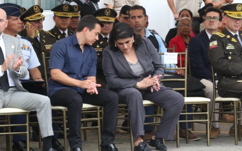 La ministra Mónica Palencia dijo este 8 de mayo de 2024 que no ha sido representante legal de la compañía Vinazin S.A.; donde la primera dama, Lavinia Valbonesi, es la accionista mayoritaria.