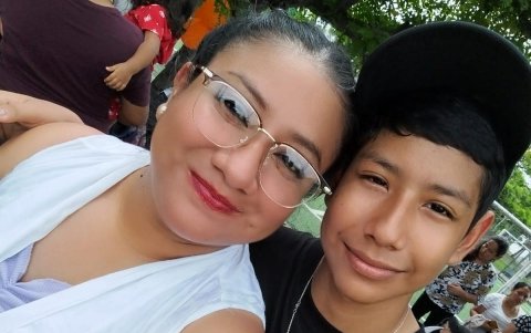 Yolanda Mero y su hijo Tonny.