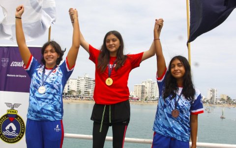 La cuencana Paula Quinchi triunfó en su debut en pruebas nacionales en 5 km.
