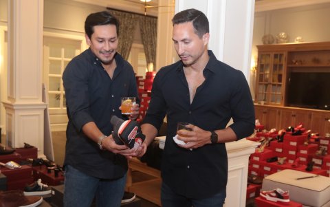 Raúl Tapia y Eduardo Andrade.