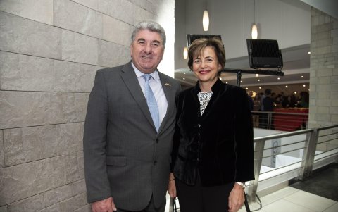 Chris y Sharon Campbell.