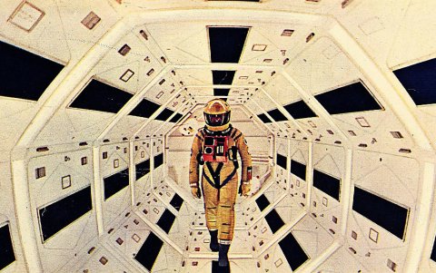 La película de Stanley Kubrick '2001: odisea en el espacio'.