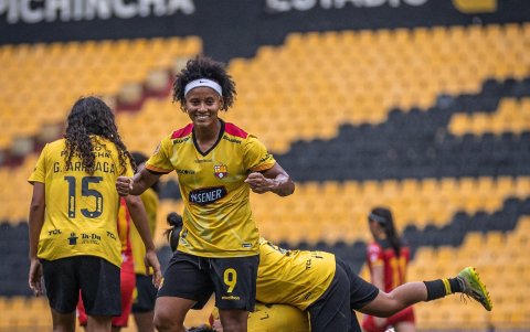 Barcelona fue una fiesta de goles ante El Nacional, el marcador fue 7-0.