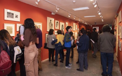 La muestra antológica abrió sus puertas en la galería N24 de la capital.