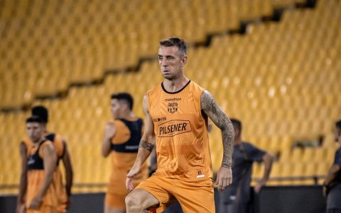 Damián Díaz anda prendido con su fútbol.