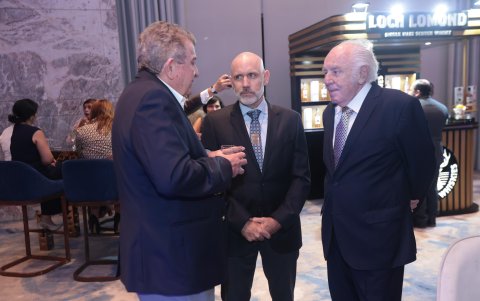 José Macchiavello, César Pérez y Antonio Andretta.