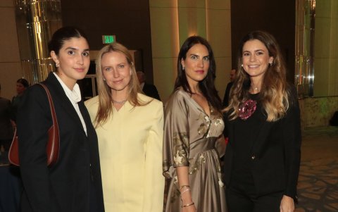 Elle Dassum, Stephany Hollihan, Elena Paola Rampello y Federica Cerutti.