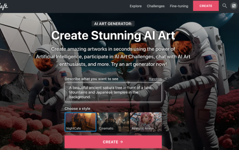 transforma tus palabras en impresionantes artes visuales