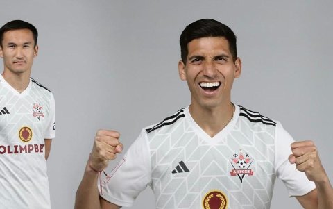 José Francisco Cevallos ahora jugador del Aktobe de Kazajistán.