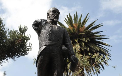 La escultura que fue vandalizada se encuentra en el parque El Ejido