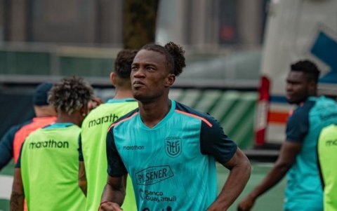 Andrés Micolta jugador de Ecuador una de las nuevas caras de la Tri.