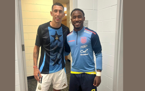 Yeboah resultó ser un gran admirador de Di María.