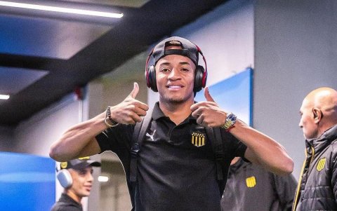 Byron Castillo inició la temporada 2024 en Peñarol. Jugó el Campeonato de Uruguay y la Libertadores