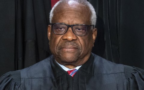 Clarence Thomas, el polémico juez del Tribunal Supremo de Estados Unidos.