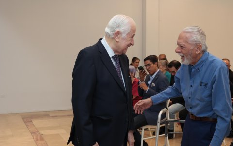 Aquiles Rigaíl y Rodrigo Andrade.