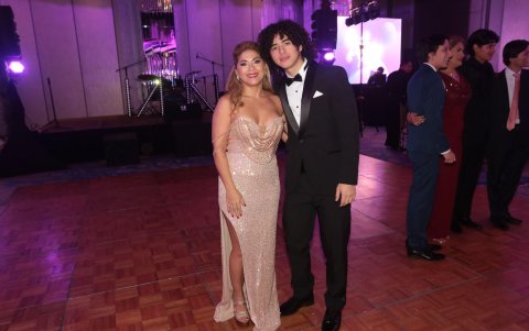 Jessica Unda y Nicolás Aguirre.