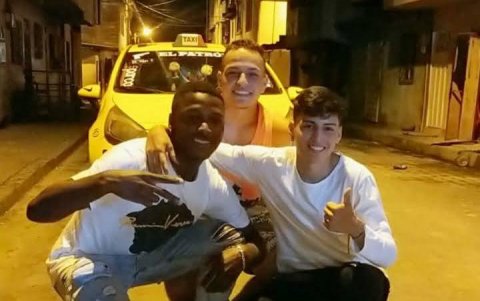 Años después recrearon la misma imagen.