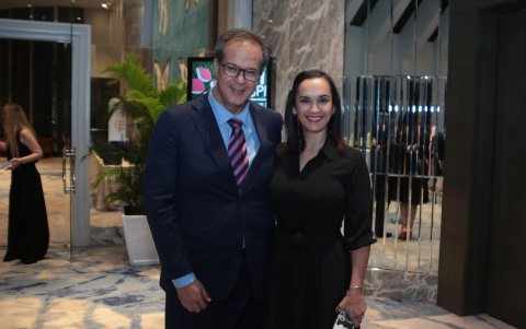 Marcelo Medina y Andrea Merizalde.