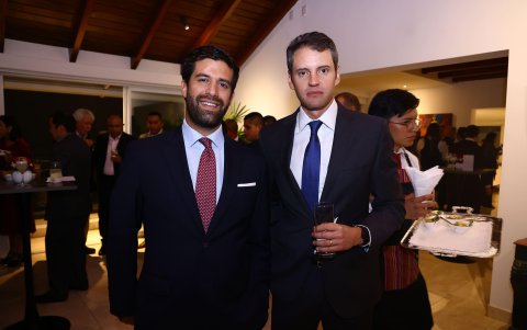 Martín León y Daniel Bucheli.