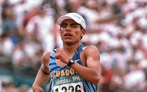 Jefferson Pérez alcanzó la primera medalla olímpica para el país en Atlanta 1996.