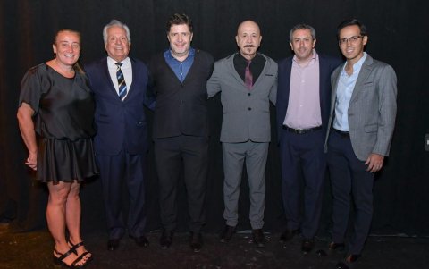 Soledad Giacomantone, Henry Decker, Javier Fidanza, Pablo Cupo, Óscar Mangione y Francisco Decker.