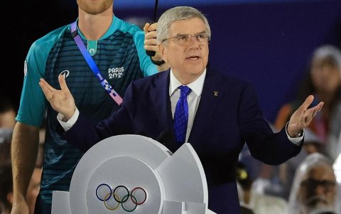 El presidente del Comité Olímpico Internacional (COI), Thomas Bach.